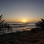 Rooftop Sunset at Cerritos Beach Inn